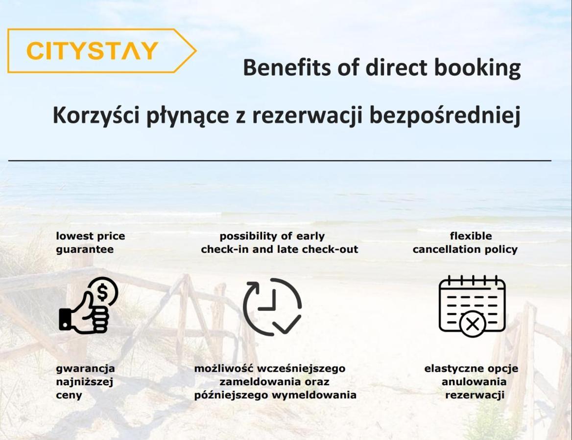 Citystay Brabank Gdansk Apartment ภายนอก รูปภาพ
